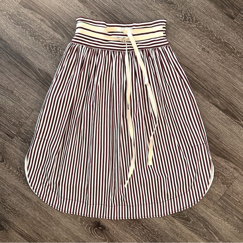Lee Mathews Grace Stripe Skirt